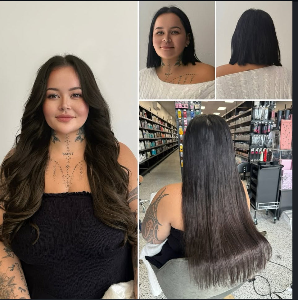 VIC - Learn 2x Weft Extensions Invisible Method & Butterfly Method