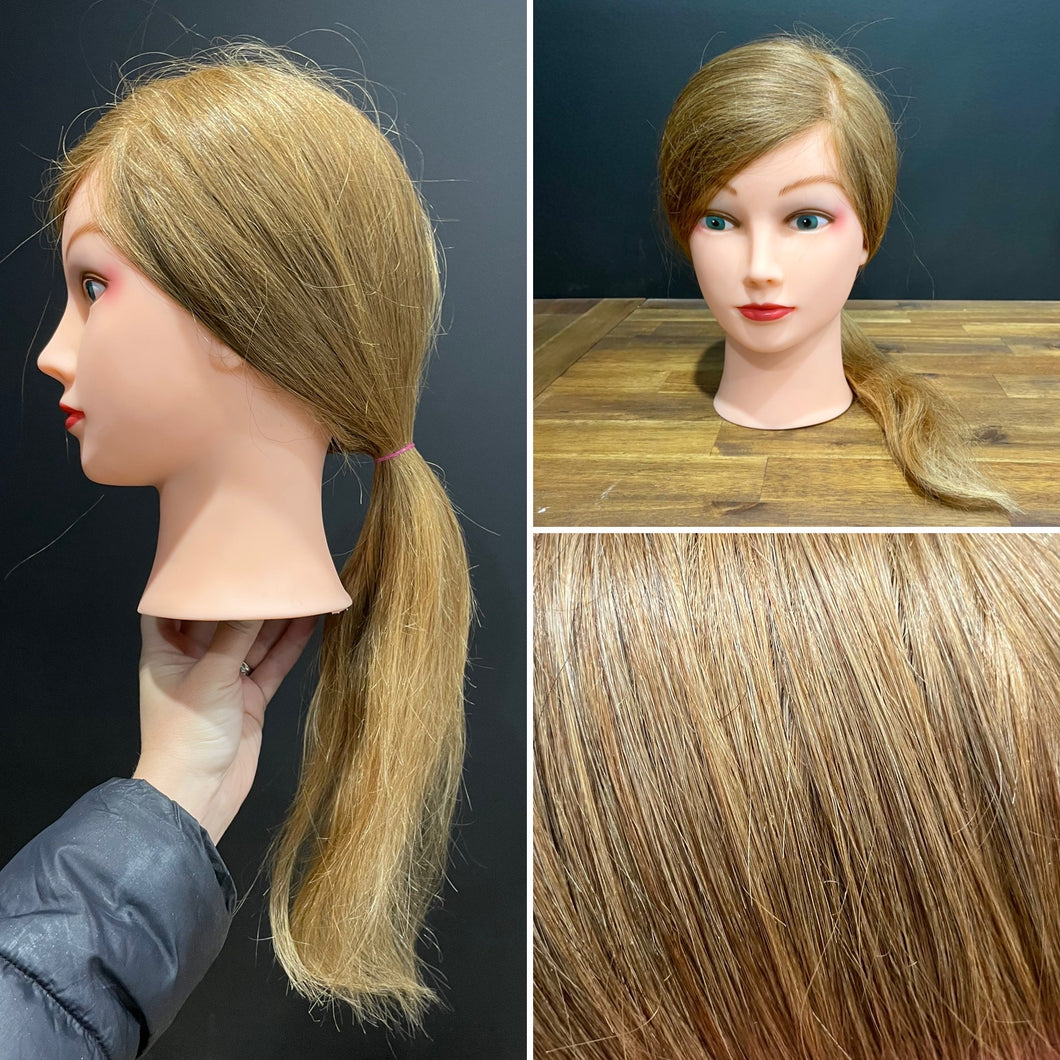 Manniquin Long - Medium Hair 100% Human hair for training