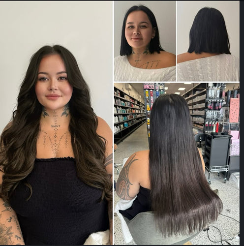 VIC - Learn 2x Weft Extensions Invisible Method & Butterfly Method