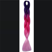 Synthetic Hair Fibre Rainbow Festival & Braiding