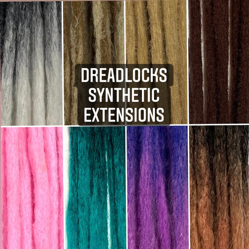1pc Dreadlock Synthetic loop top