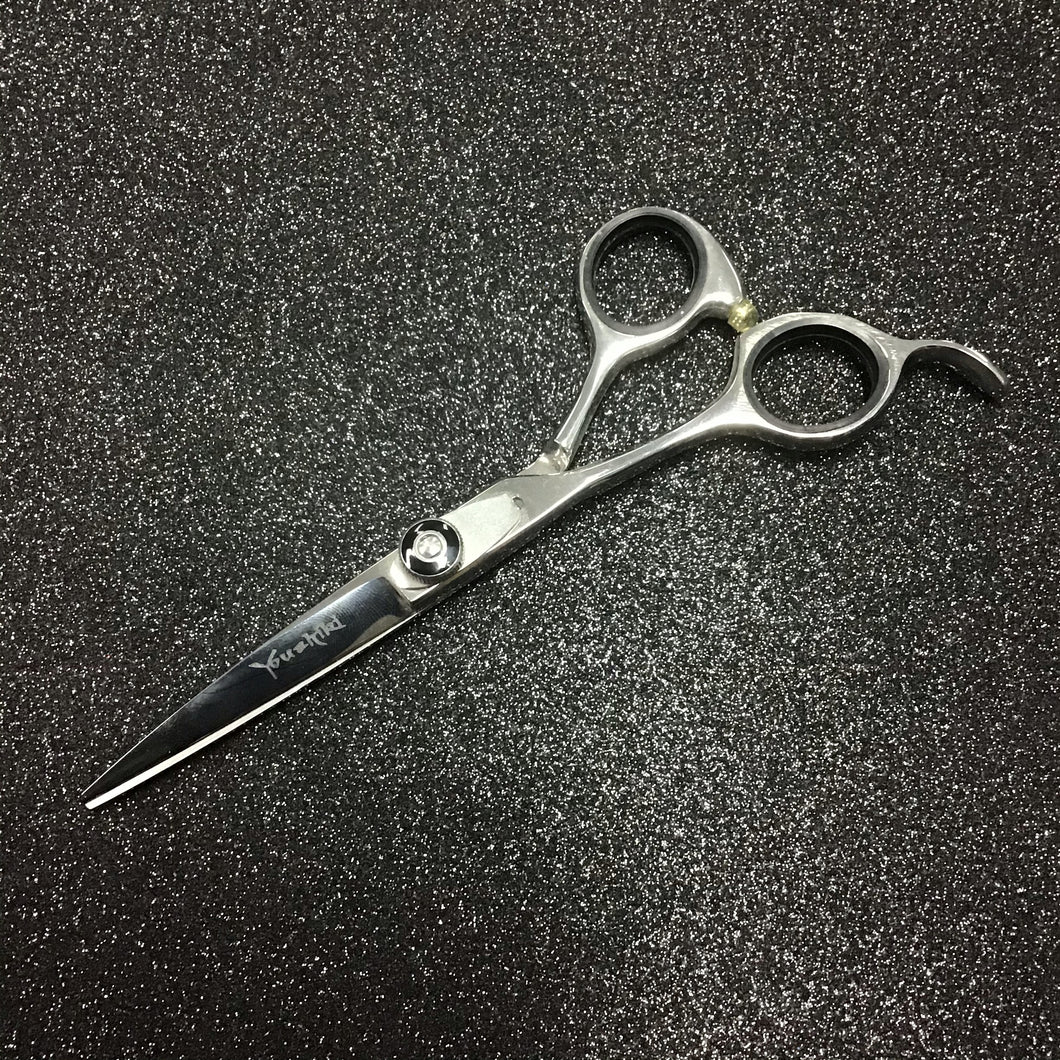 Left 5.5” Silver Scissors Professional