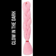Synthetic Hair Fibre Glow in the Dark Festival & Braiding