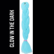 Synthetic Hair Fibre Glow in the Dark Festival & Braiding