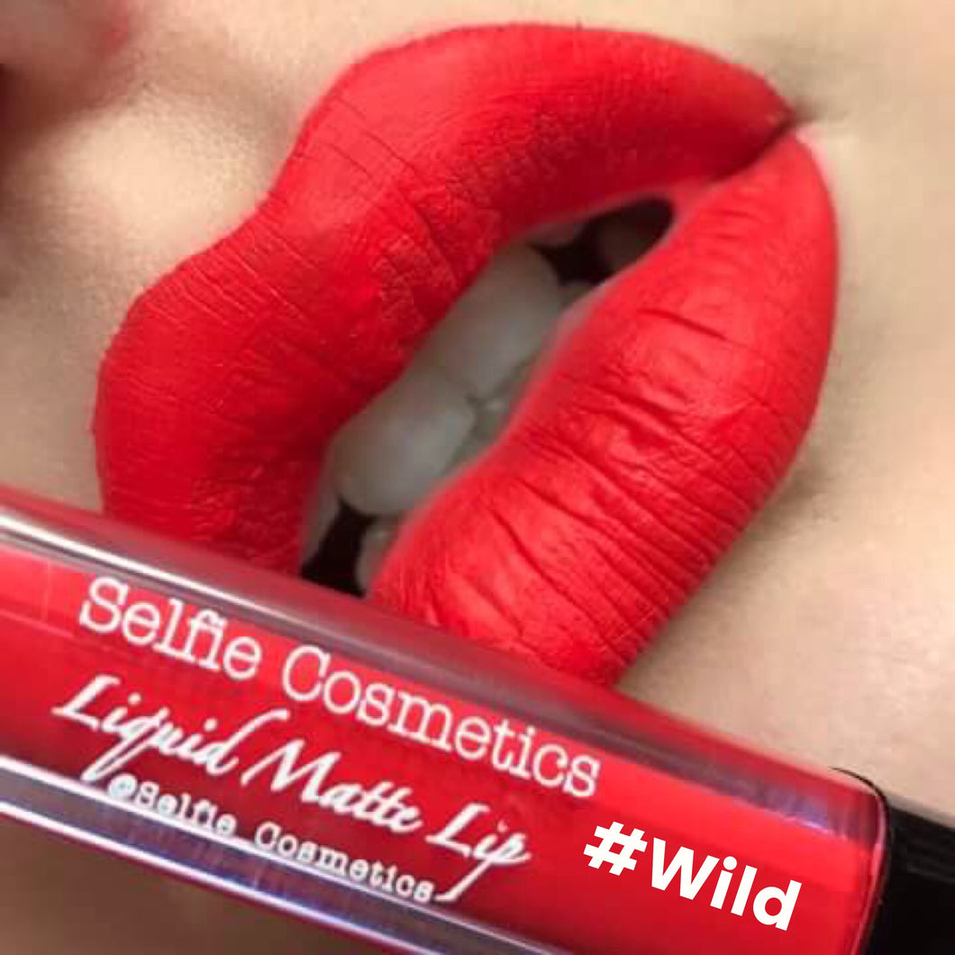 #Wild Selfie Cosmetics Matte Liquid Lipstick