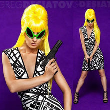 Wig Synthetic Yellow