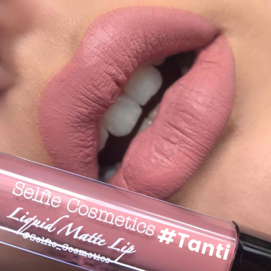 #Tanti Selfie Cosmetics Matte Liquid Lipstick