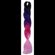 Synthetic Hair Fibre Rainbow Festival & Braiding