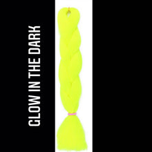 Synthetic Hair Fibre Glow in the Dark Festival & Braiding