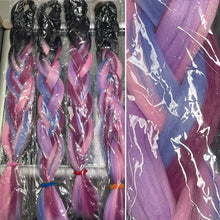 Synthetic Hair Fibre Mixed Festival & Braiding