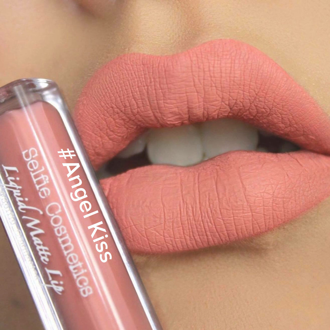 #Angel Kiss Selfie Cosmetics Matte Liquid Lipstick