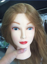 Manniquin Long Hair 100% Human hair for training