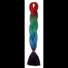 Synthetic Hair Fibre Rainbow Festival & Braiding