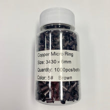 Micro link copper flare bell beads 1000piece