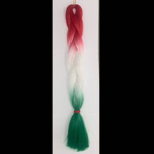 Synthetic Hair Fibre Rainbow Festival & Braiding