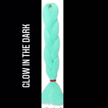 Synthetic Hair Fibre Glow in the Dark Festival & Braiding