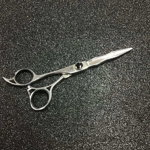 Left 6” Silver Dagger Scissors Professional