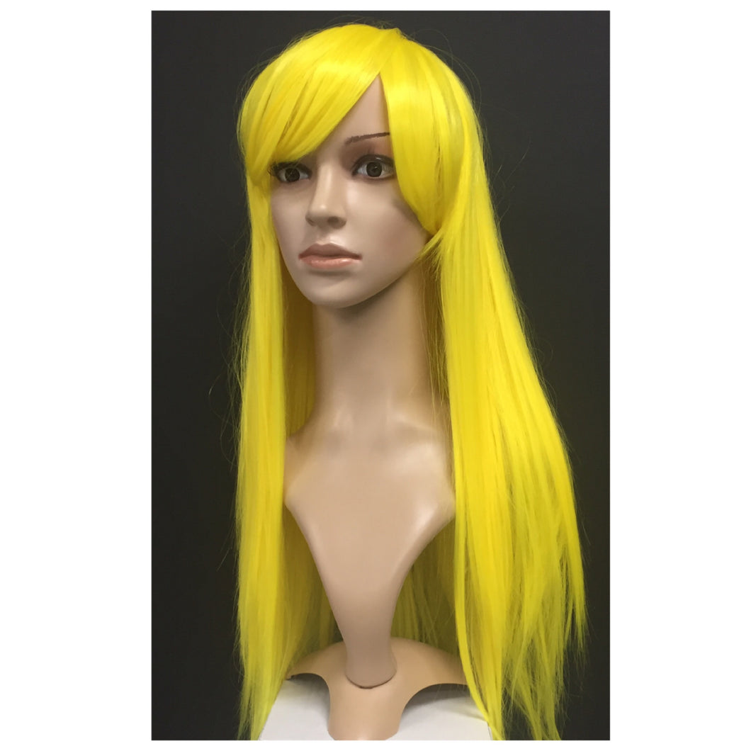 Wig Synthetic Yellow