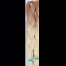 Synthetic Hair Fibre Rainbow Festival & Braiding