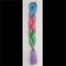 Synthetic Hair Fibre Rainbow Festival & Braiding