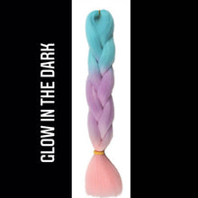 Synthetic Hair Fibre Glow in the Dark Festival & Braiding