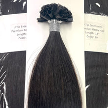 Keratin Utip Bonded Hair Extensions 18"
