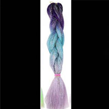 Synthetic Hair Fibre Tinsel &  Rainbow Festival & Braiding