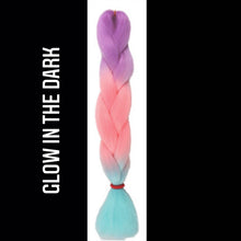 Synthetic Hair Fibre Glow in the Dark Festival & Braiding
