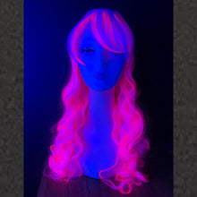 Candy Fantasy Party Wig Neon