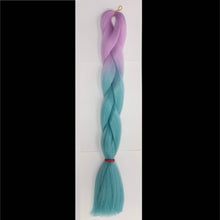 Synthetic Hair Fibre Rainbow Festival & Braiding