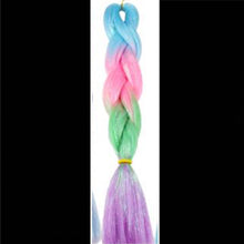 Synthetic Hair Fibre Tinsel &  Rainbow Festival & Braiding