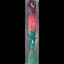 Synthetic Hair Fibre Tinsel &  Rainbow Festival & Braiding