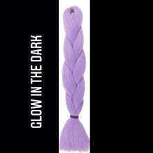 Synthetic Hair Fibre Glow in the Dark Festival & Braiding