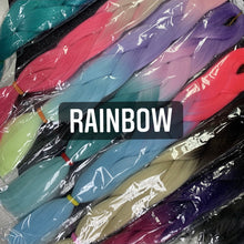 Synthetic Hair Fibre Rainbow Festival & Braiding