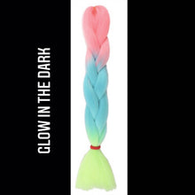 Synthetic Hair Fibre Glow in the Dark Festival & Braiding